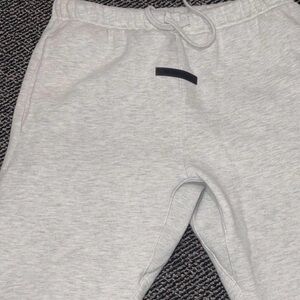Fear of God Gray Track Pants with Relaxed Fit